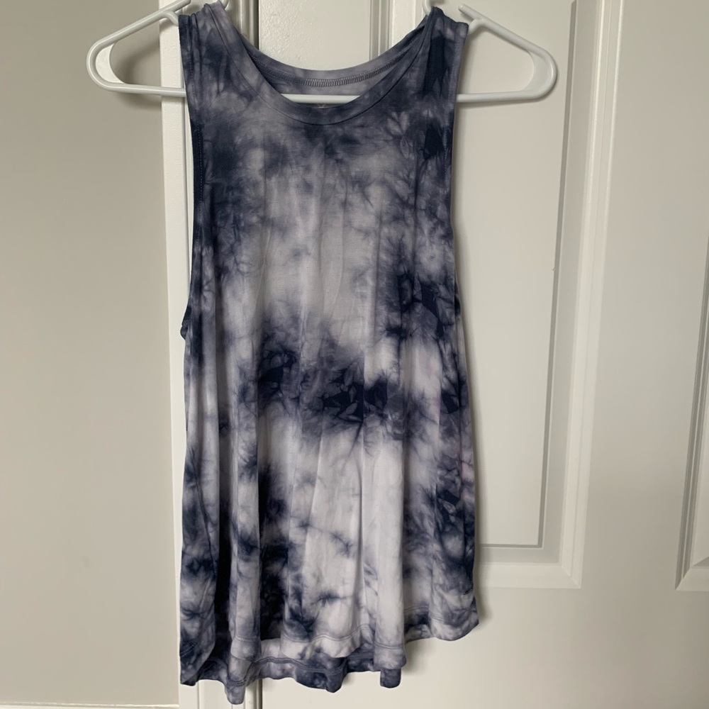 Black American Eagle Outfitters Tie-dye Tank